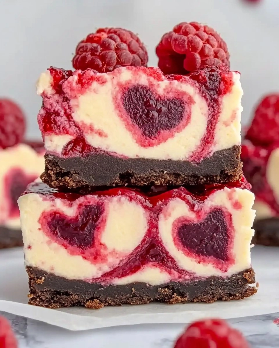 Valentine Raspberry Swirl and Cheesecake Topping)