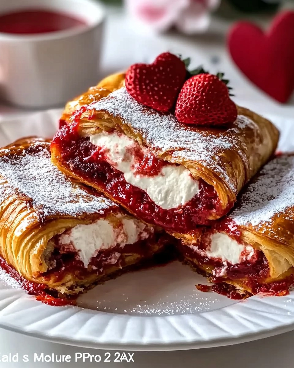 Valentine's Brunch Croissant Bake