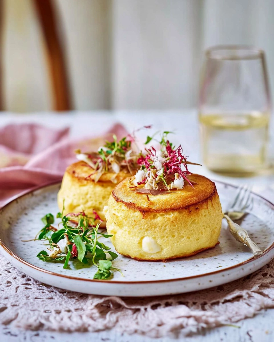Valentine's Brunch Goat Cheese Soufflés
