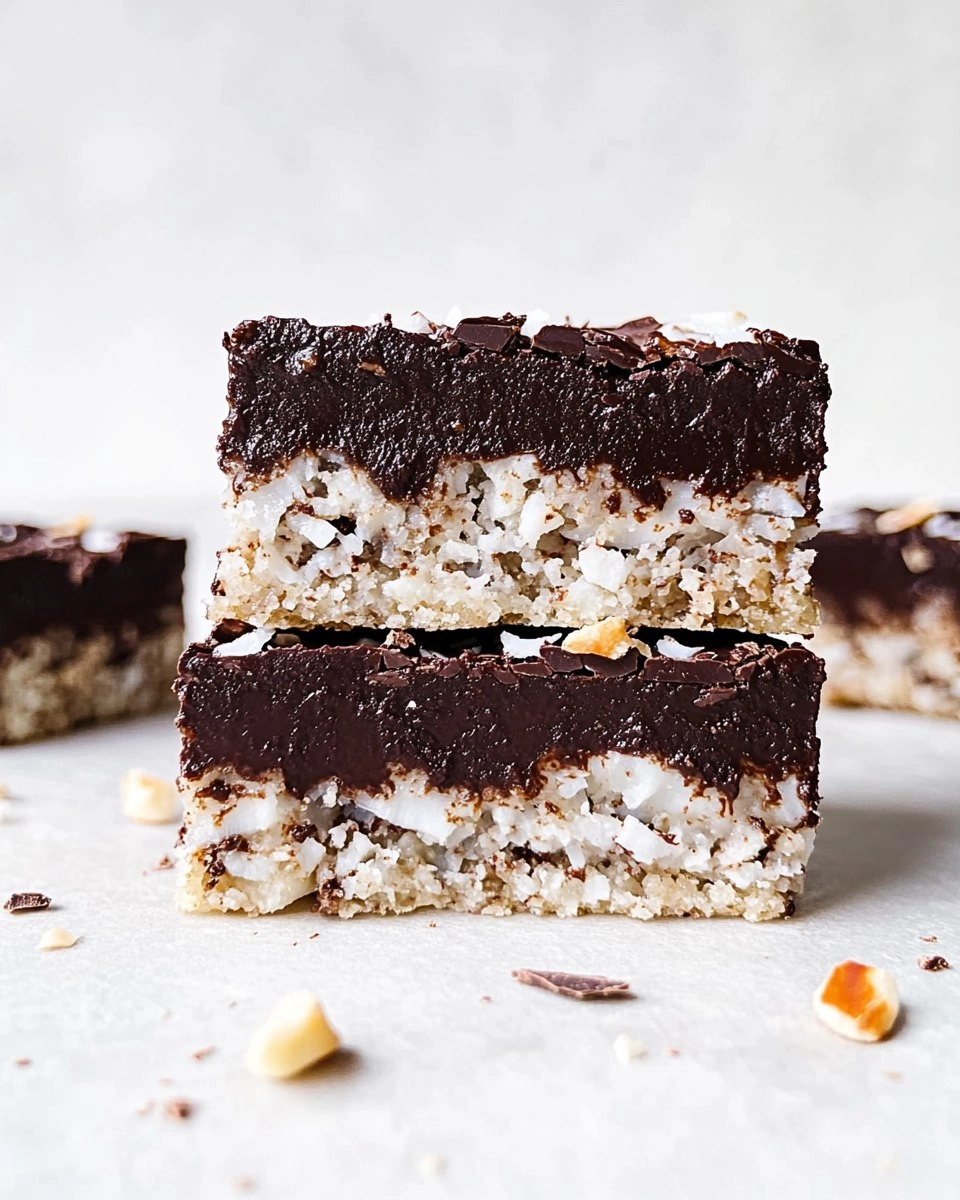 Valentine’s Day Coconut-Chocolate Keto Bars