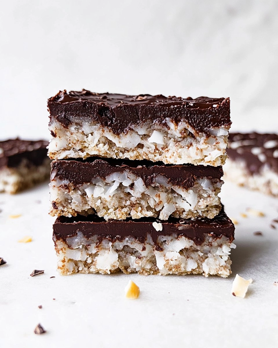 Valentine’s Day Coconut-Chocolate Keto Bars