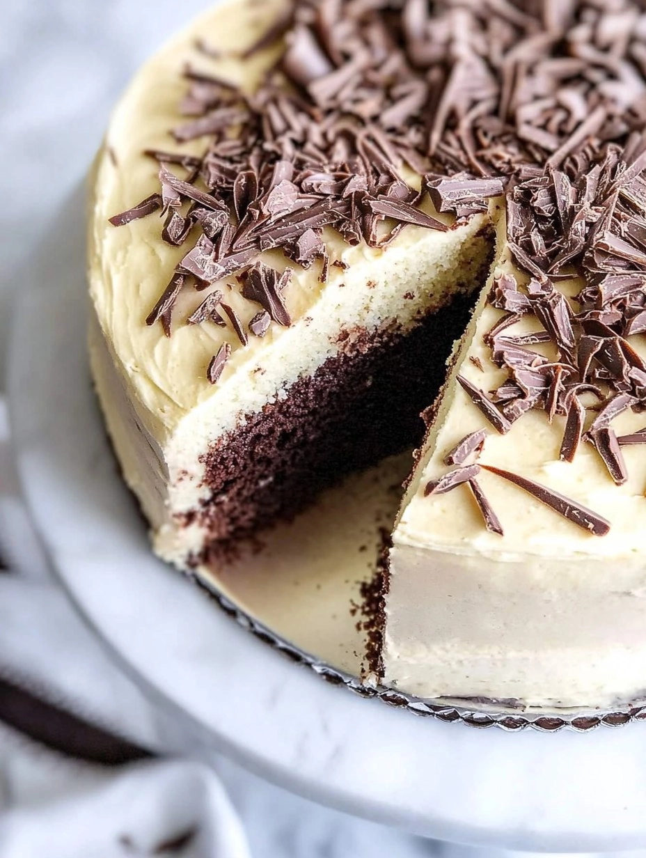 Vanilla Bean Chocolate Cake