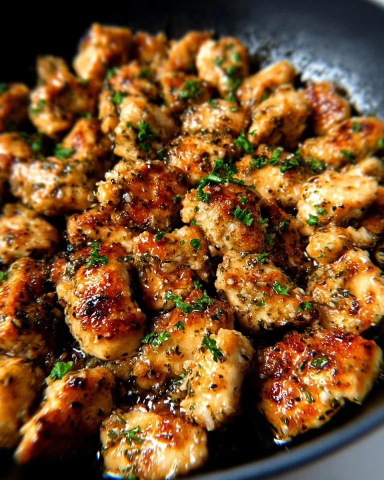 15-Minute-Garlic-Butter-Chicken-Bites-Easy-One-Pan-Recipe