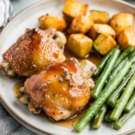 Baked-Honey-Garlic-Chicken-Thighs-with-Veggies-Recipe