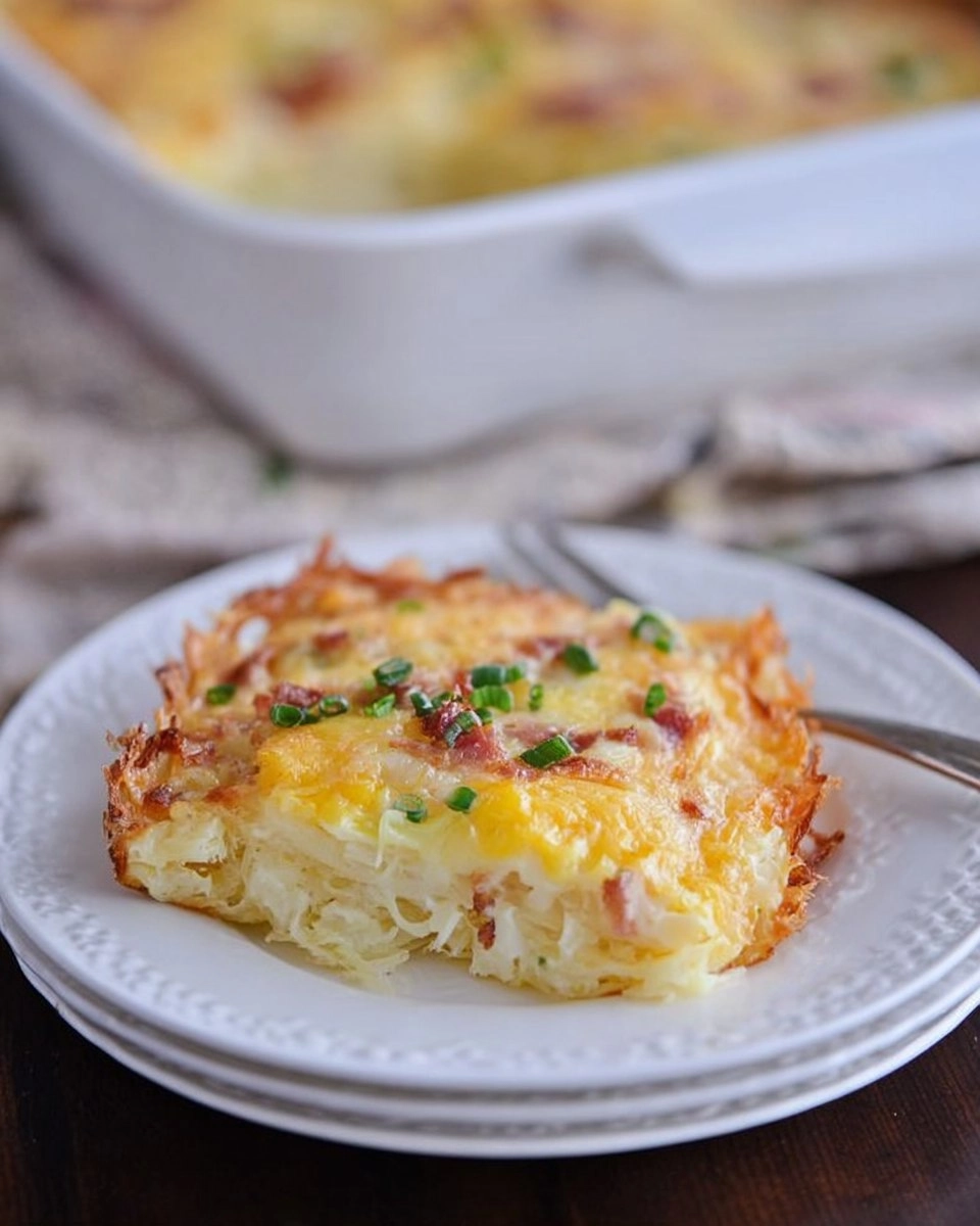 Cheesy Hash Brown Egg Bake (Crowd-Pleasing Easter Brunch Casserole)
