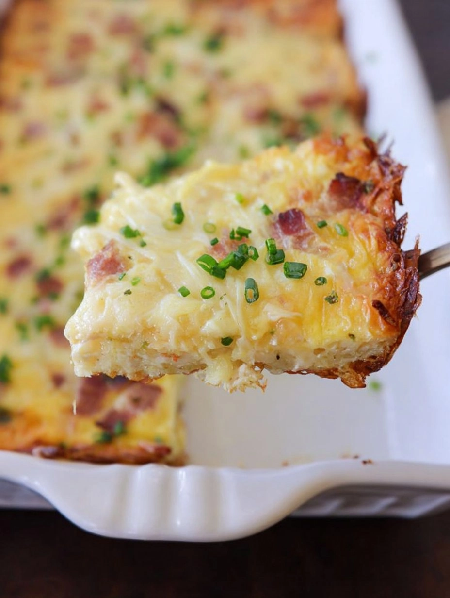 Cheesy Hash Brown Egg Bake (Crowd-Pleasing Easter Brunch Casserole)