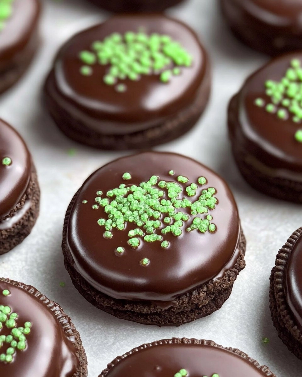 Chocolate Covered Mint Oreos 70 Chocolate Covered Mint Oreos