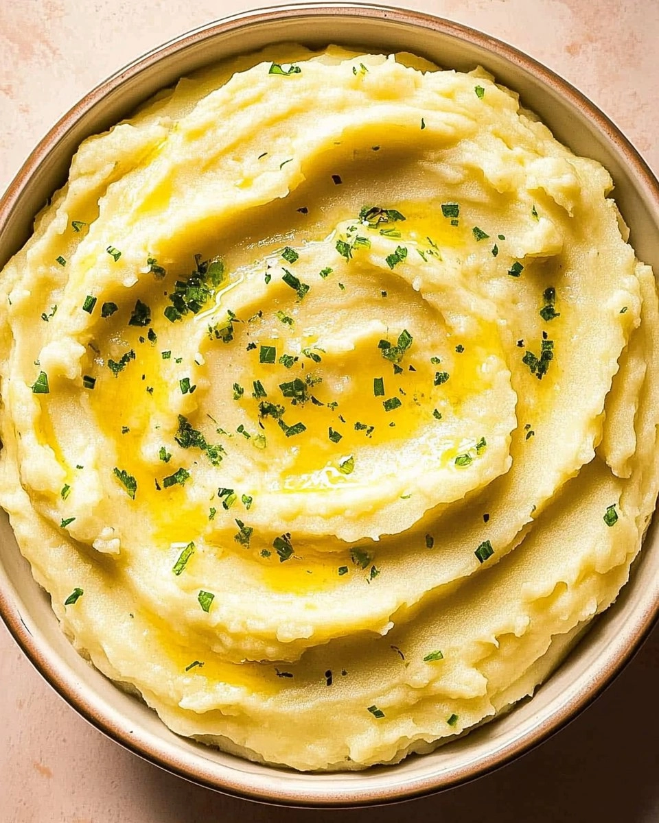 Creamy Garlic Mashed Potatoes (Restaurant Style)