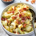 Crispy-Pan-Fried-Cabbage-with-Bacon-Onions-Recipe