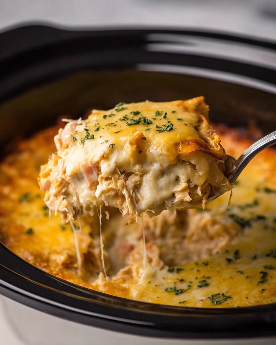 Crockpot Chicken Reuben Casserole | Easy St Patrick's Day