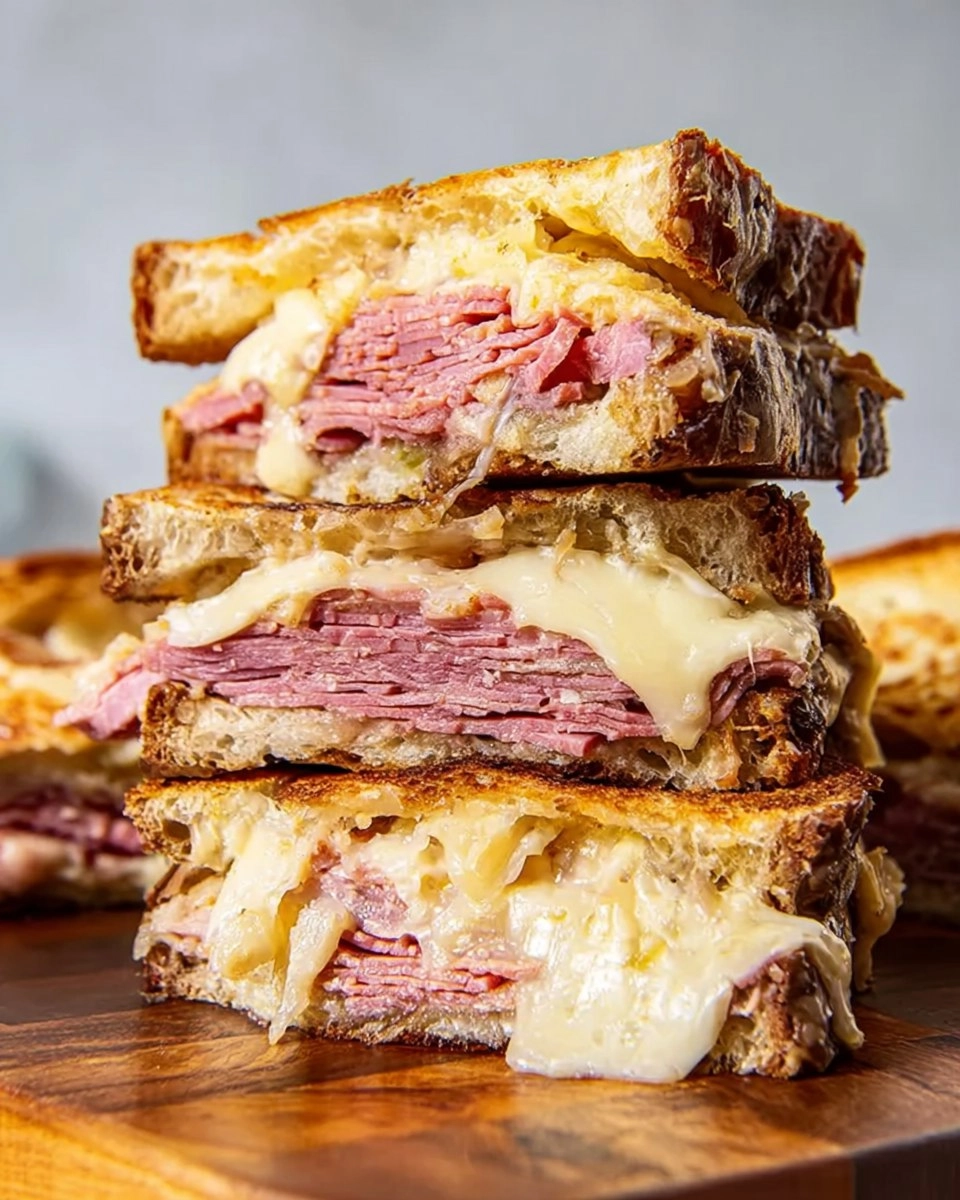 Crockpot Reuben Sandwiches 