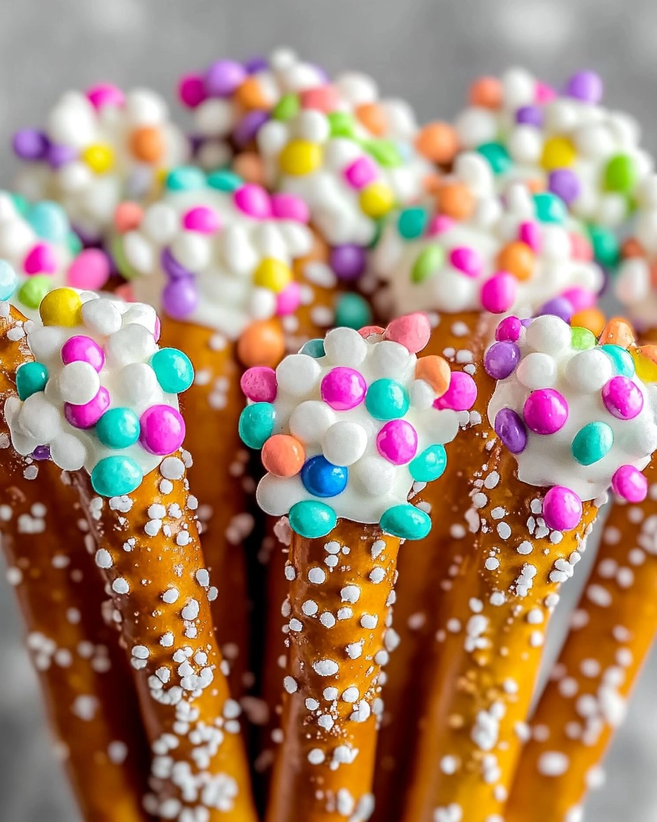 Dr. Seuss Truffula Tree Pretzel Rods to Delight Kids!