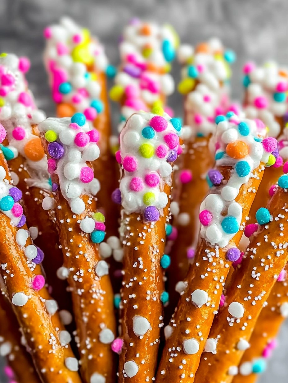 Dr. Seuss Truffula Tree Pretzel Rods to Delight Kids!