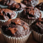 Easy-Double-Chocolate-Muffins-Recipe