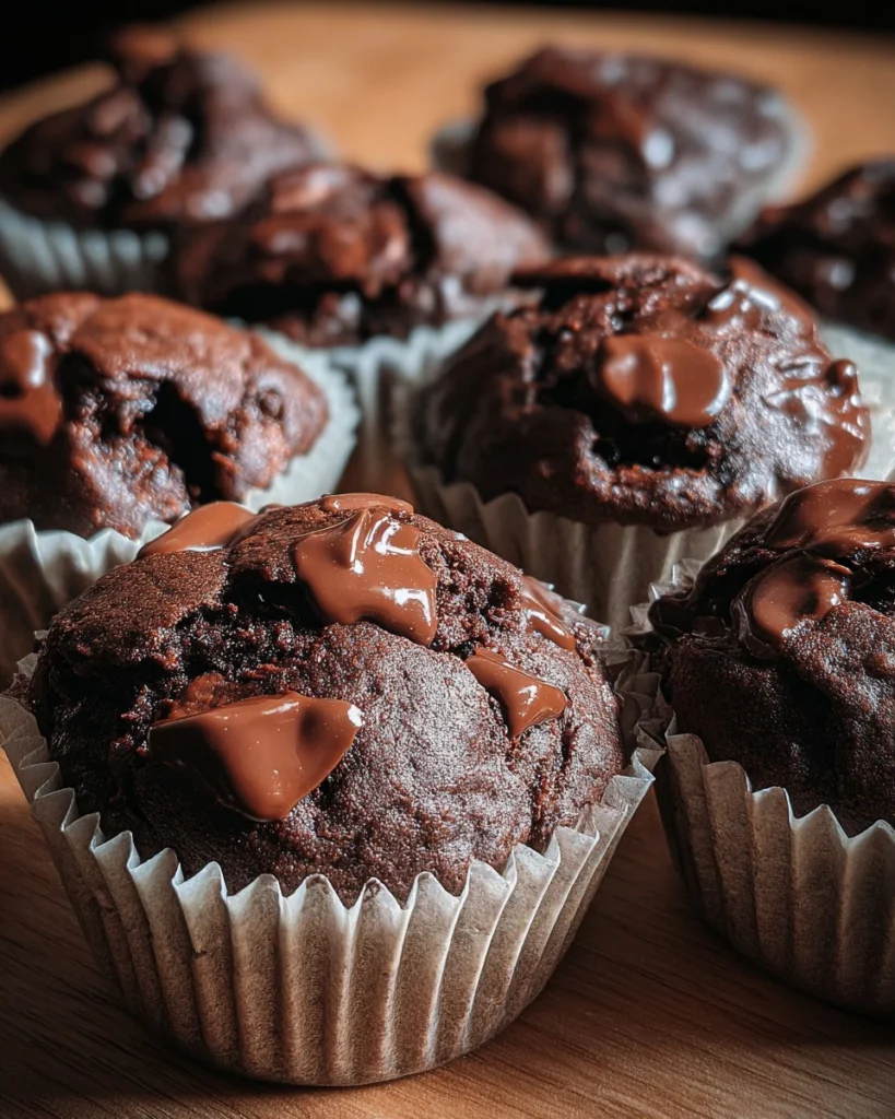 Easy-Double-Chocolate-Muffins-Recipe