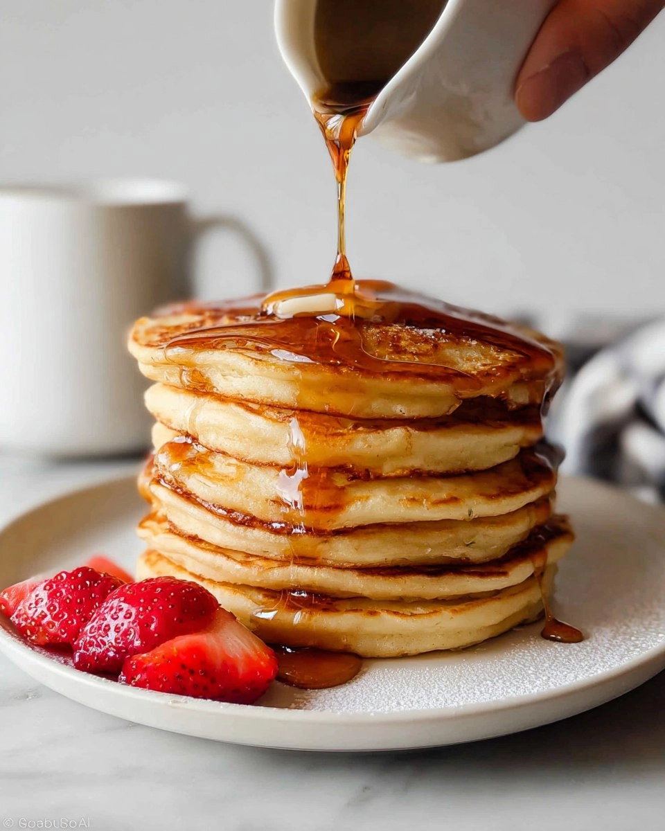 Fluffy Buttermilk Pancakes (Base Recipe for Any Topping)