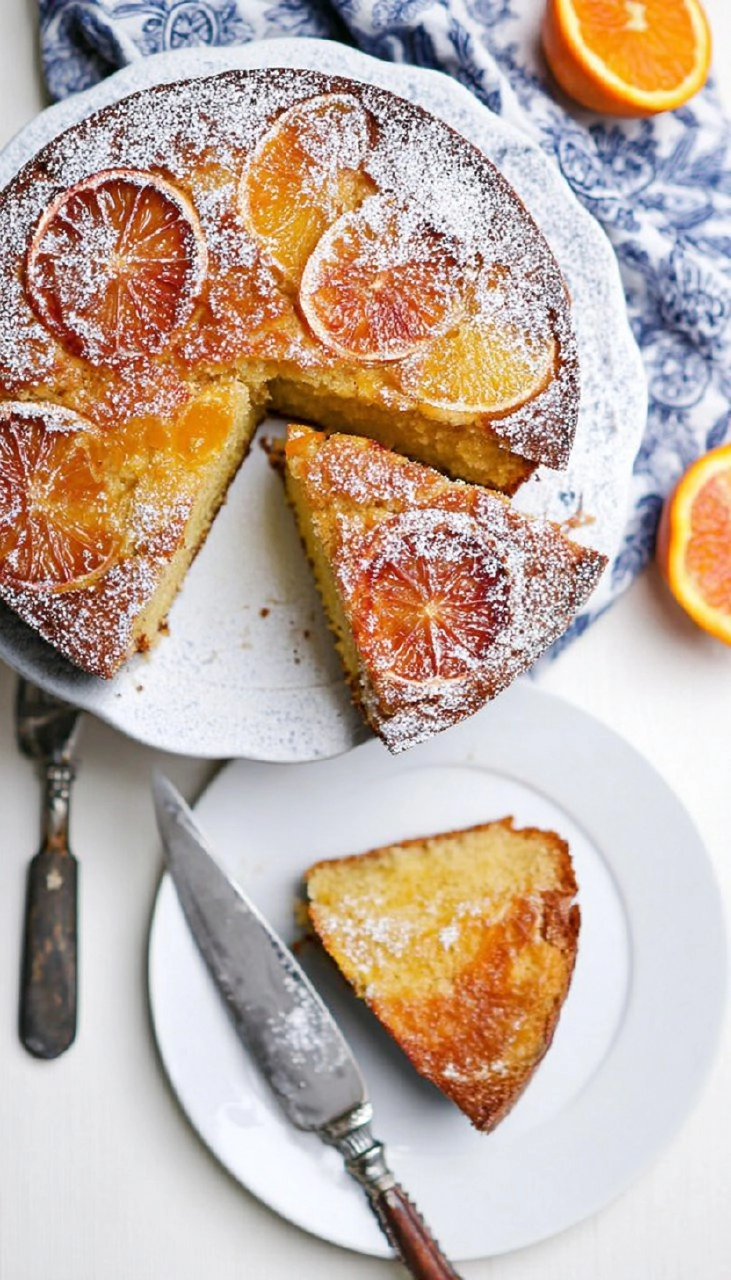 Glazed Blood Orange Olive Oil Cake (Ultra Moist Winter Citrus Loaf)