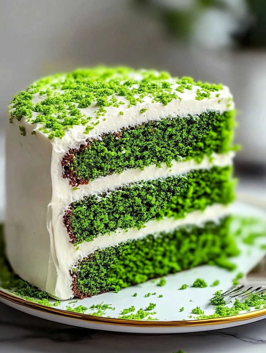 Green Velvet Cake 171 Green Velvet Cake