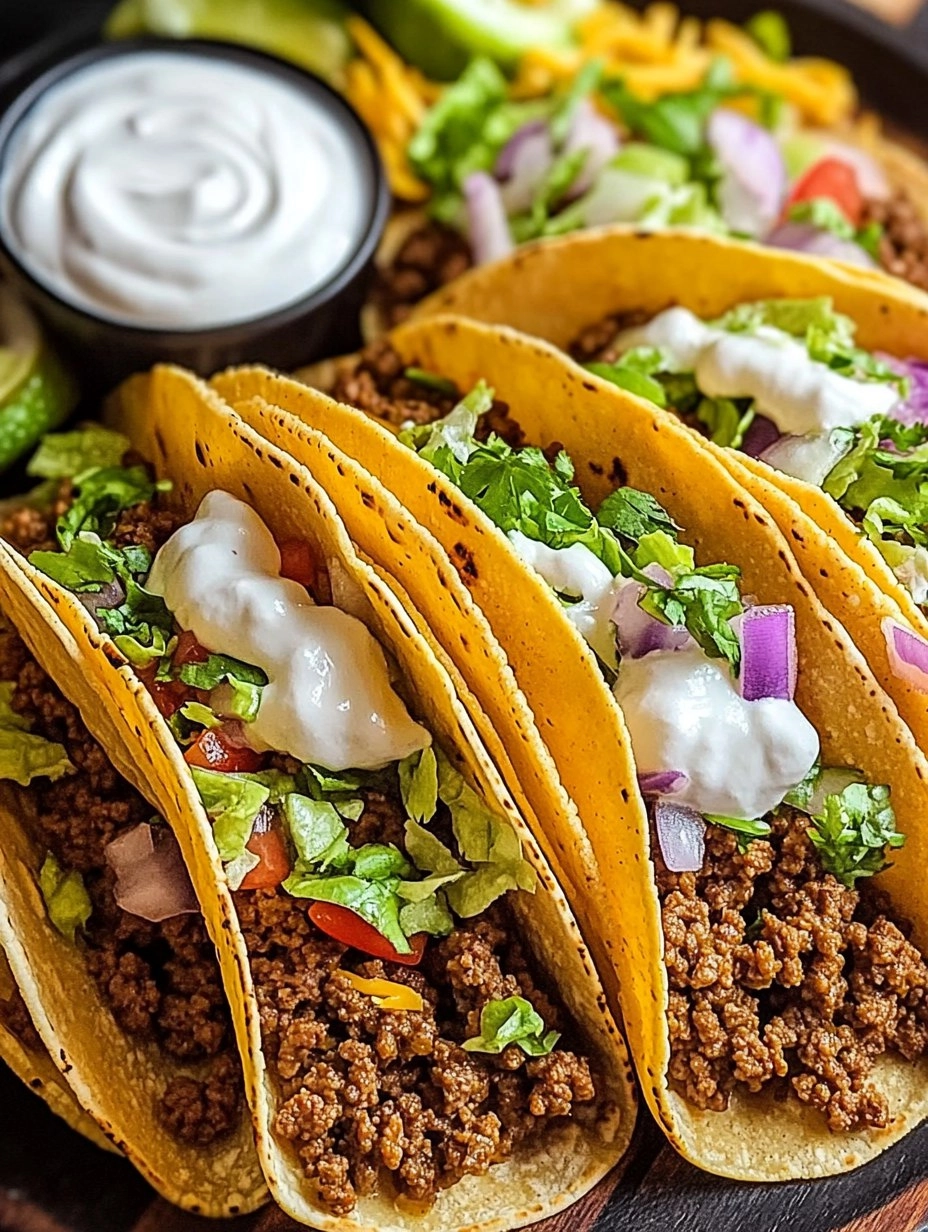 Ground Beef Tacos | Easy Weeknight Taco Recipe