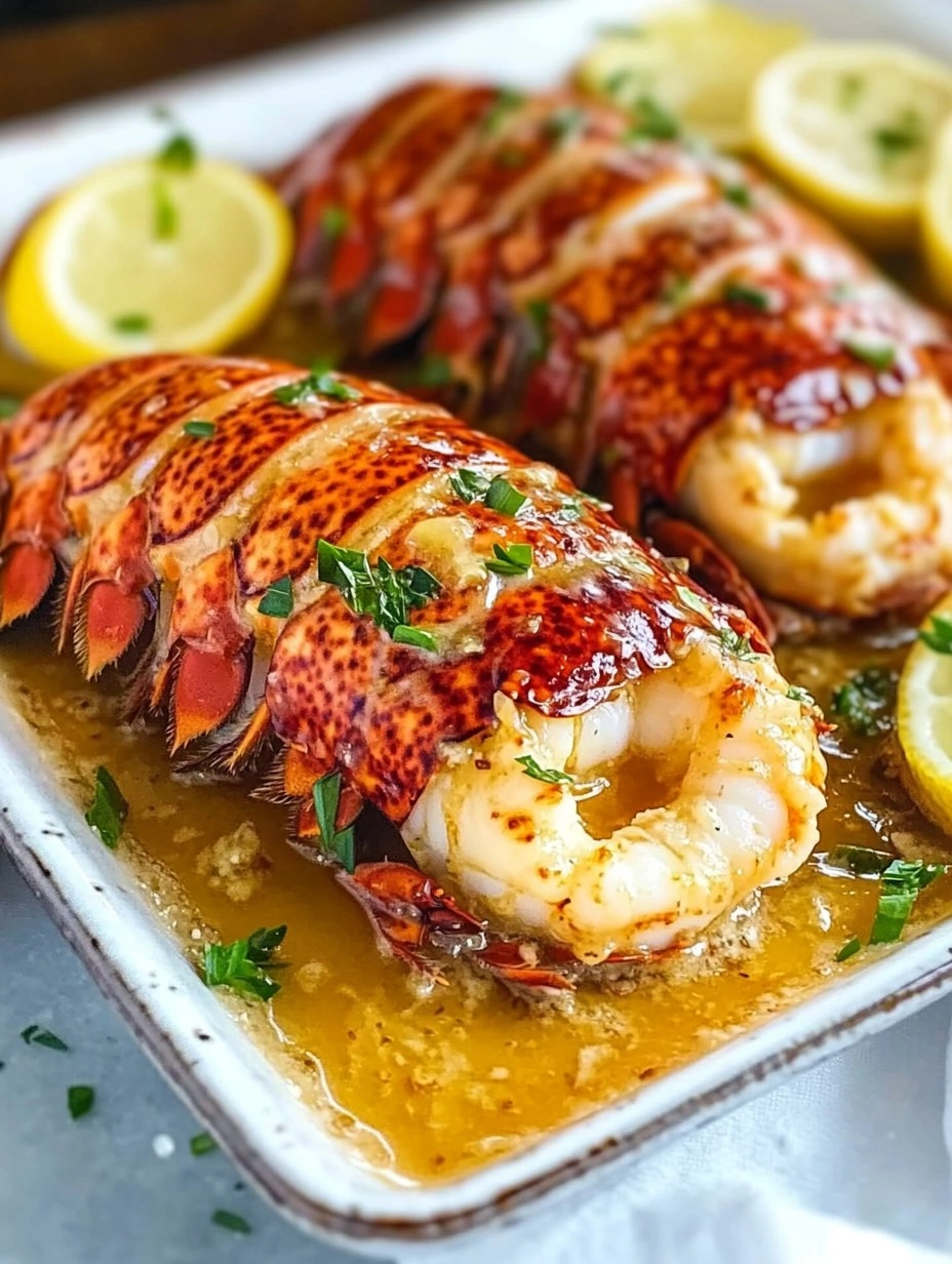 Lobster Tail in Irresistible Garlic Butter