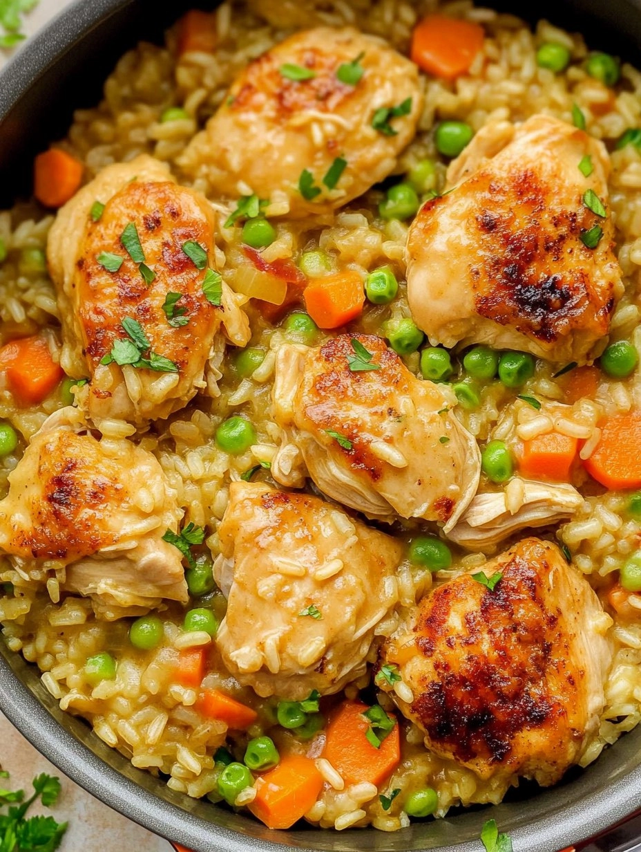 One Pot Chicken and Rice | Creamy Comfort Meal 106 One Pot Chicken and Rice | Creamy Comfort Meal