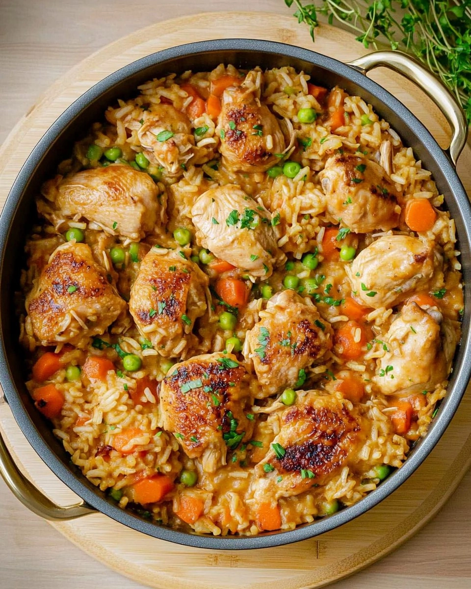 One Pot Chicken and Rice | Creamy Comfort Meal 107 One Pot Chicken and Rice | Creamy Comfort Meal