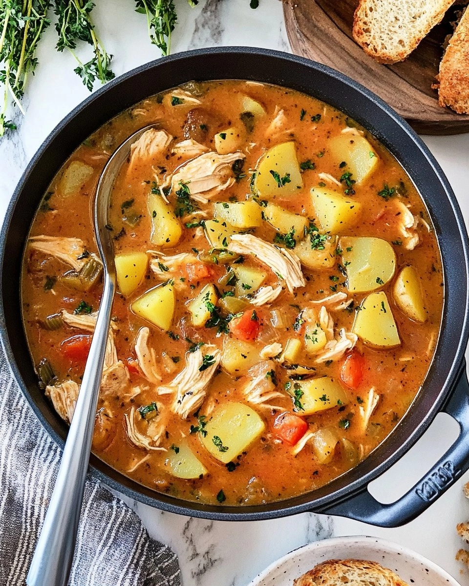 One-Pot Creamy Chicken & Potato Stew (Stovetop or Slow Cooker) 130 One-Pot Creamy Chicken & Potato Stew (Stovetop or Slow Cooker)