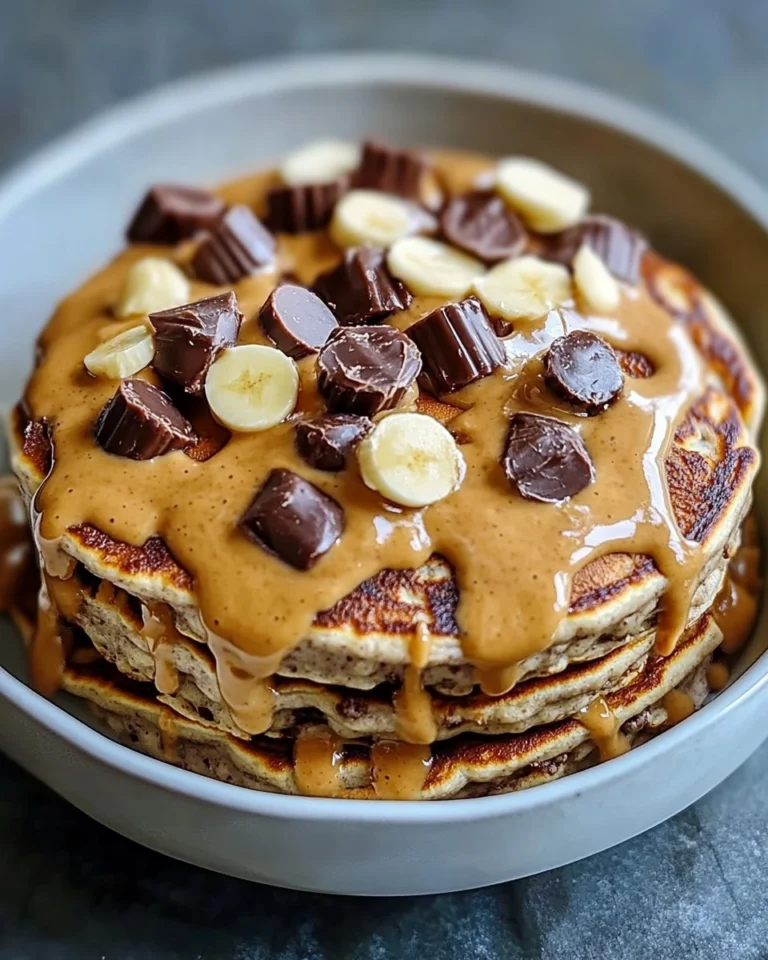 Peanut-Butter-Cup-Protein-Pancake-Bowl-Recipe