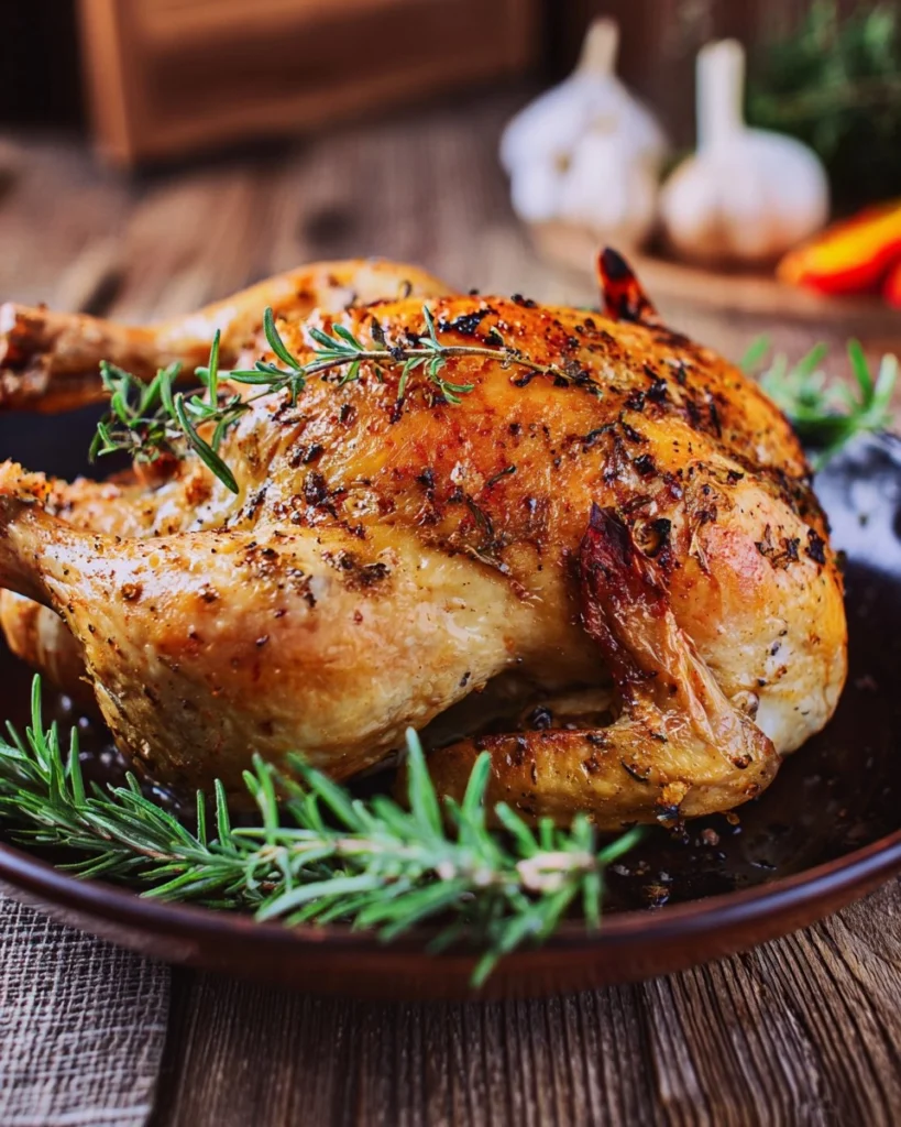 Roasted-Garlic-Herb-Whole-Chicken-Sunday-Dinner-Recipe