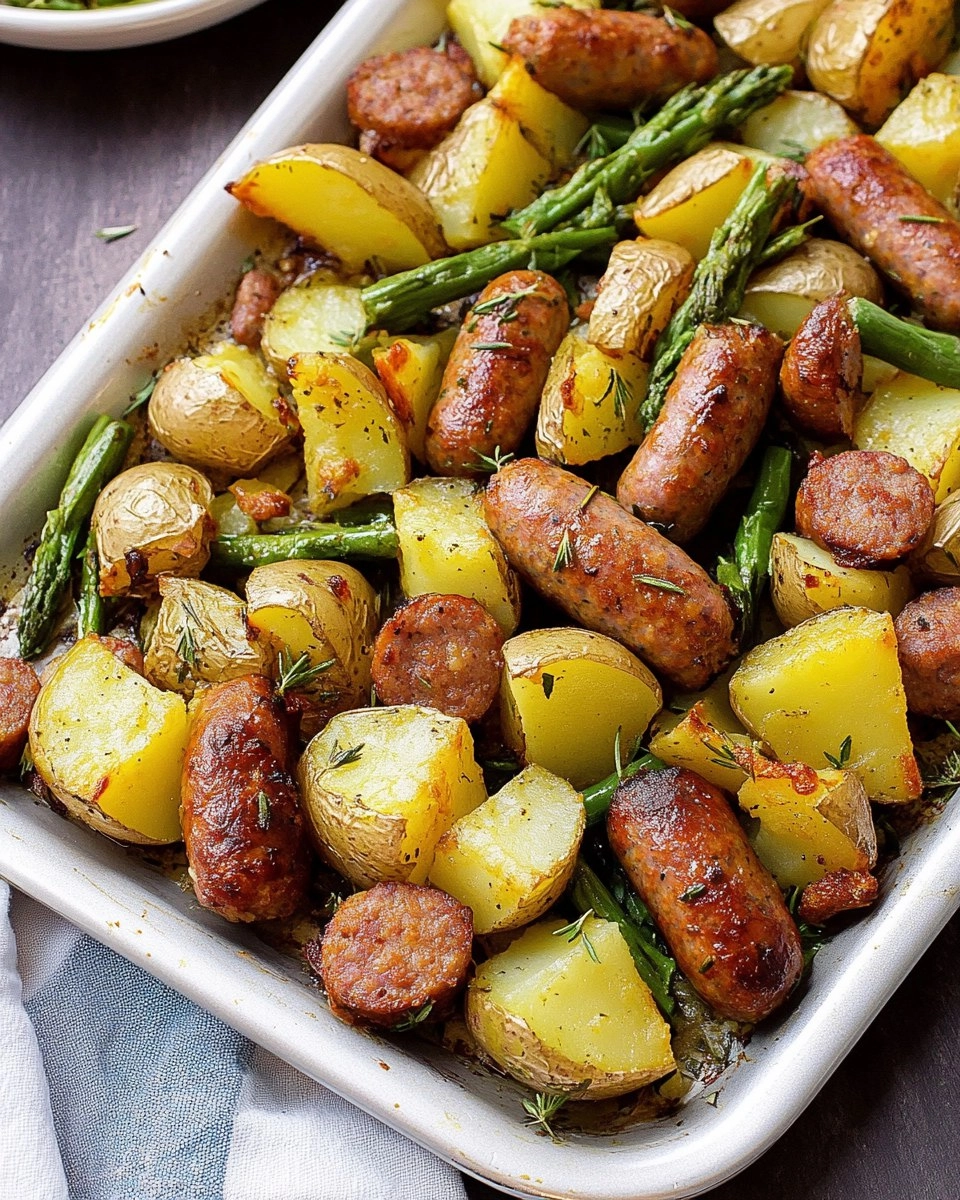 Sausage and Potato Sheet Pan Dinner | Easy One-Pan Meal