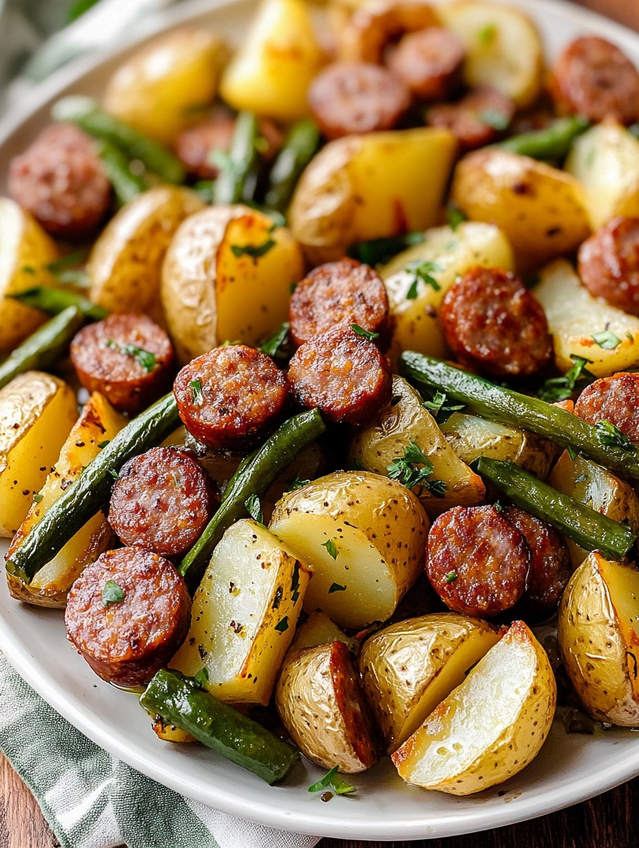 Sausage and Potato Sheet Pan Dinner | Easy One-Pan Meal