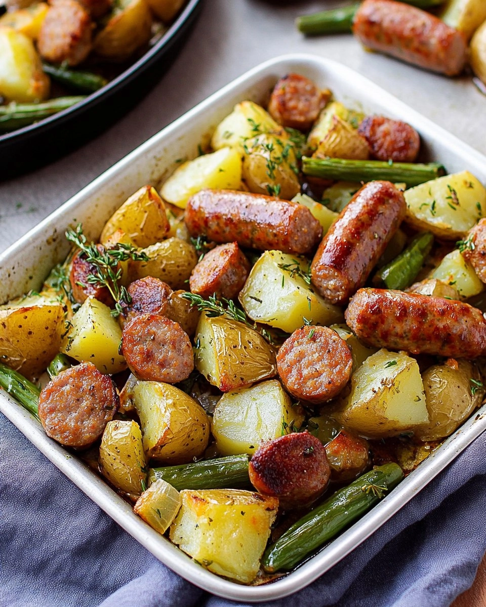 Sausage and Potato Sheet Pan Dinner | Easy One-Pan Meal