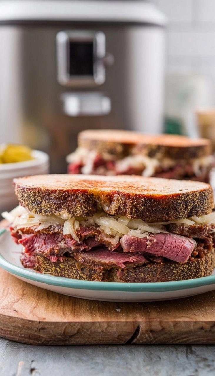 Slow Cooker Pastrami | Easy Crockpot Dinner 