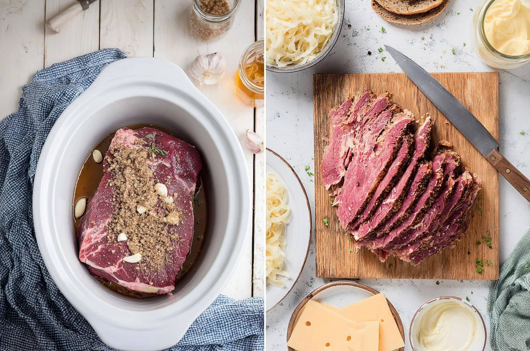 Slow Cooker Pastrami | Easy Crockpot Dinner 