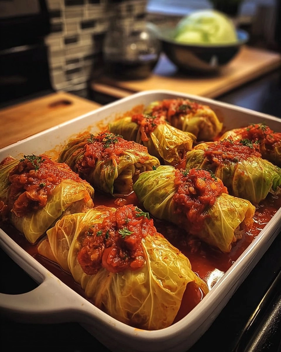 Stuffed Cabbage Rolls | Easy healthy dinner 