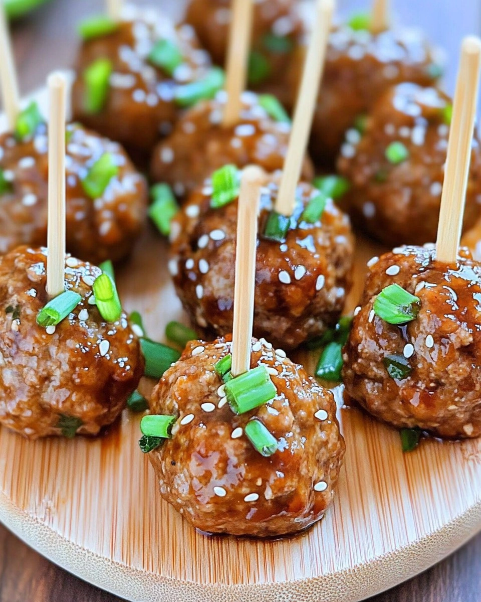 Teriyaki Meatballs
