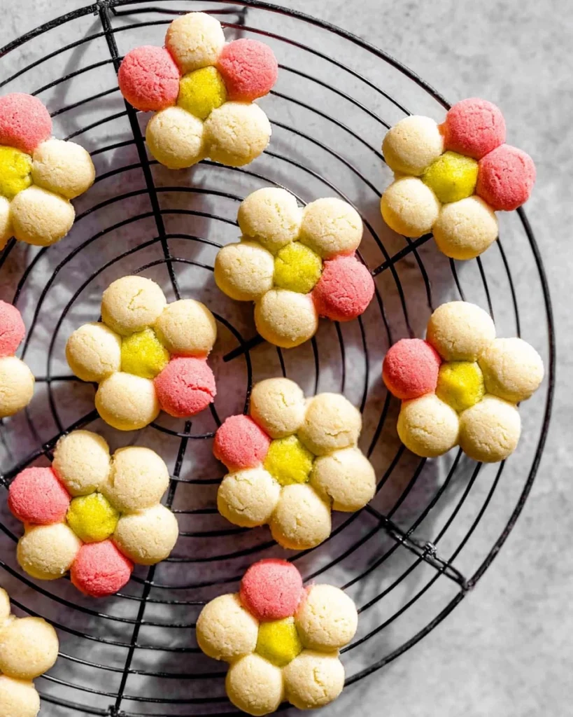 3-Ingredient-Flower-Shortbread-Cookies-Buttery-Mothers-Day-Gift-Cookies-Recipe