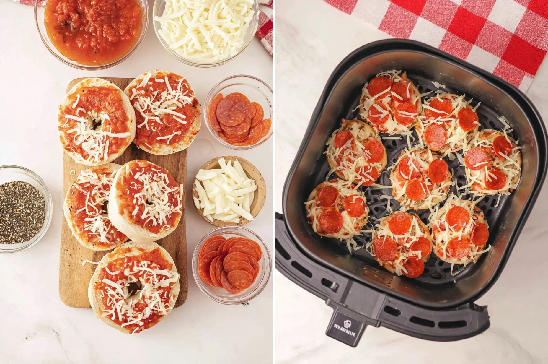 Air Fryer Bagel Pizza 86 Air Fryer Bagel Pizza