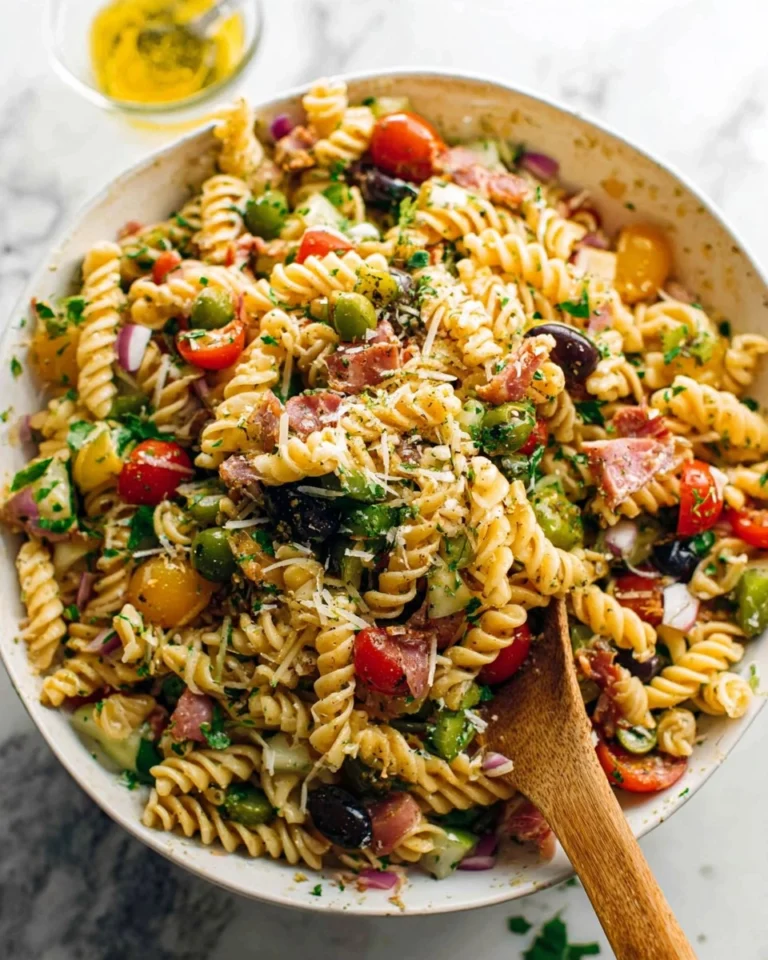 Best Italian Pasta Salad for Picnics 107 Best-Italian-Pasta-Salad-for-Picnics-Recipe