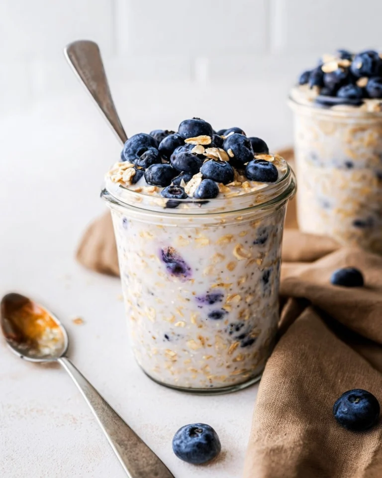 Blueberry-Overnight-Oats-5-Ingredient-Meal-Prep-Recipe