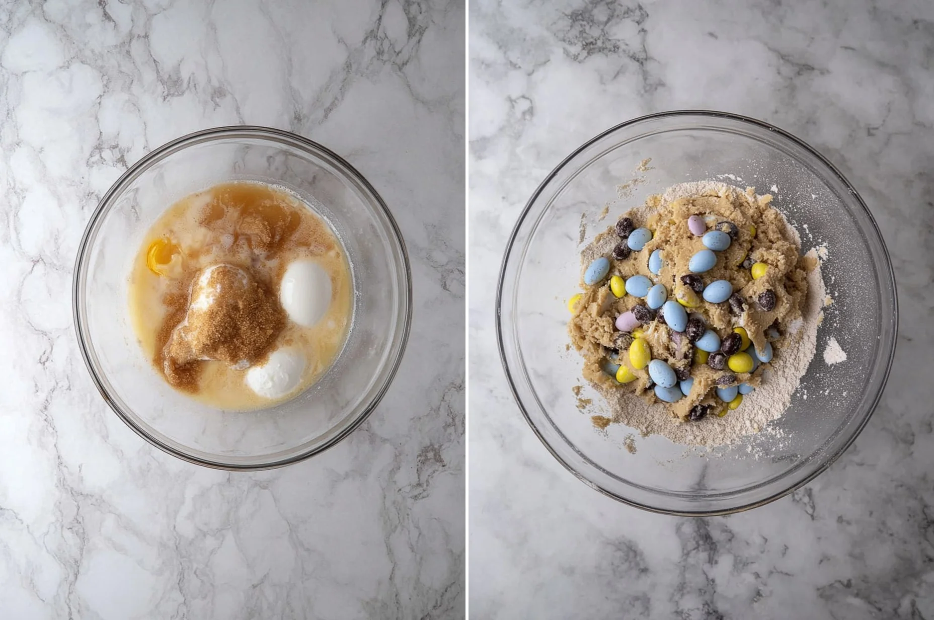 Brown Butter Cadbury Mini Egg Cookies