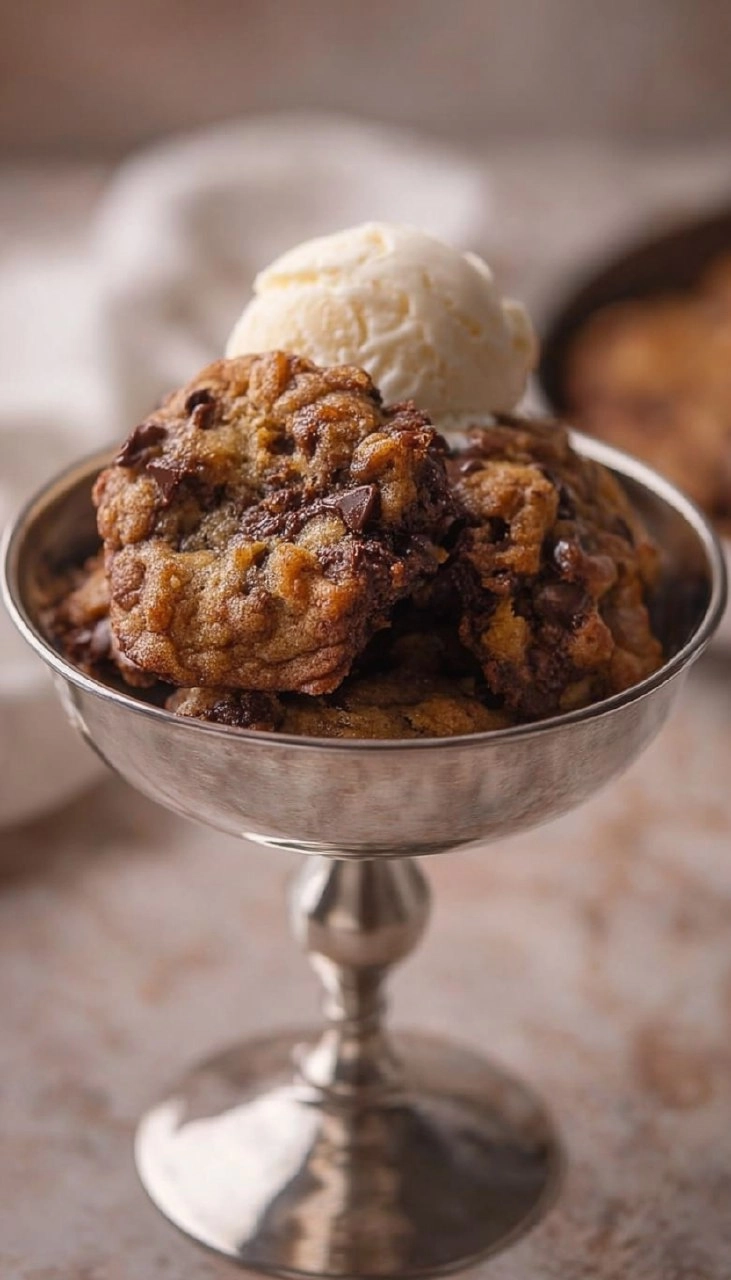 Brown Butter Scoopable Chocolate Chip Cookies