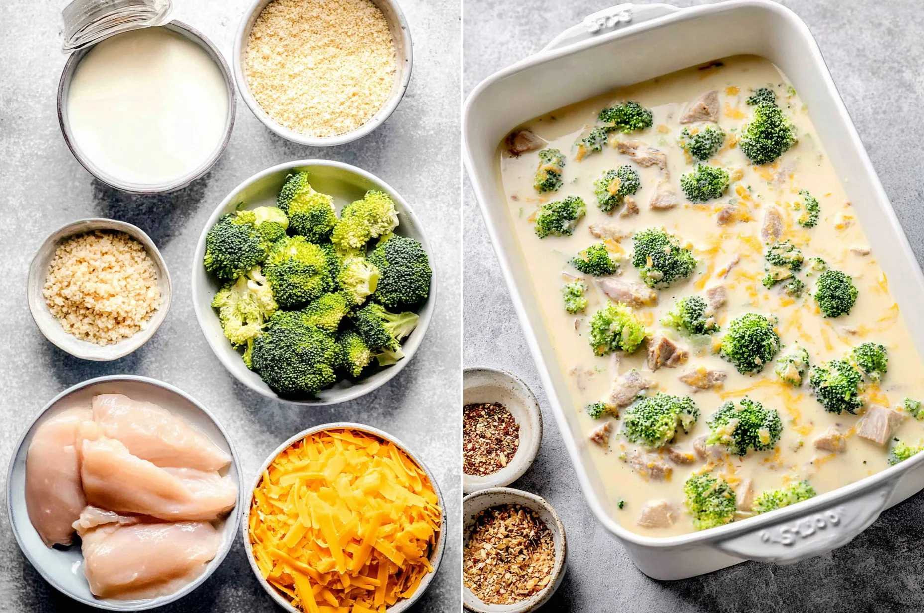 Cheesy Chicken Broccoli Rice Casserole (Freezer-Friendly)