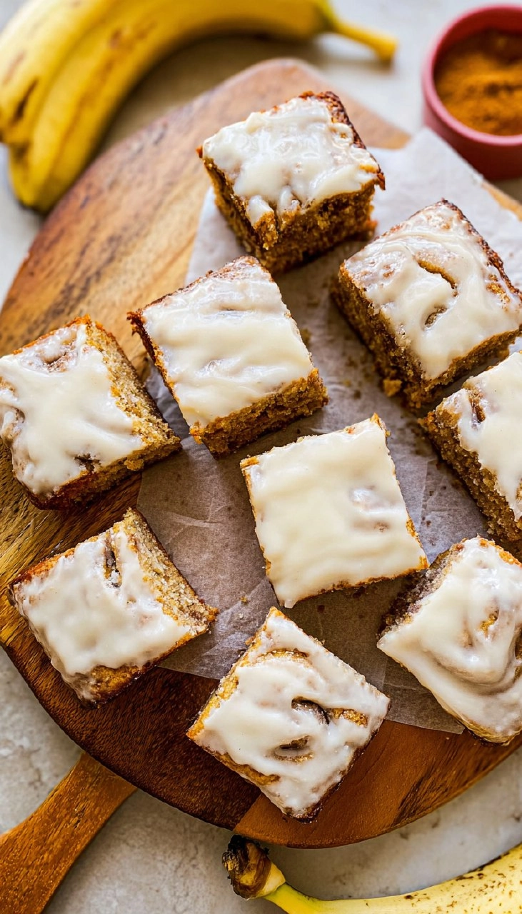 Cinnamon Swirl Banana Cake