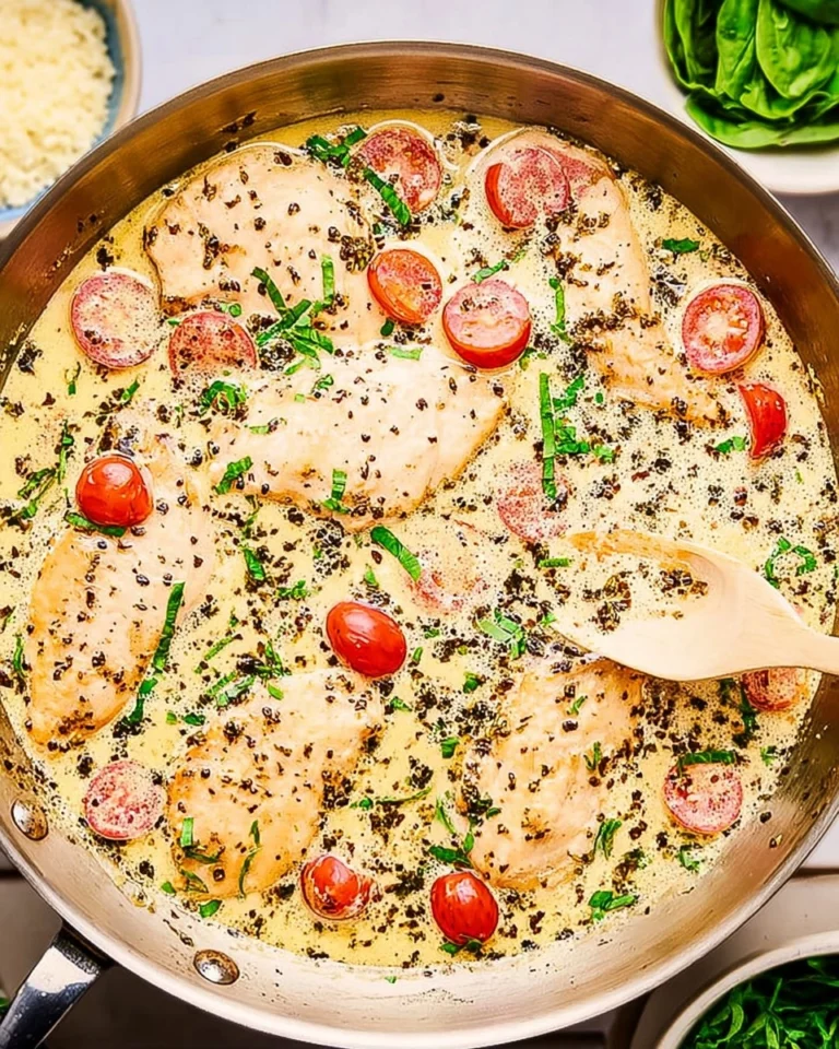 Creamy-Pesto-Chicken-Recipe