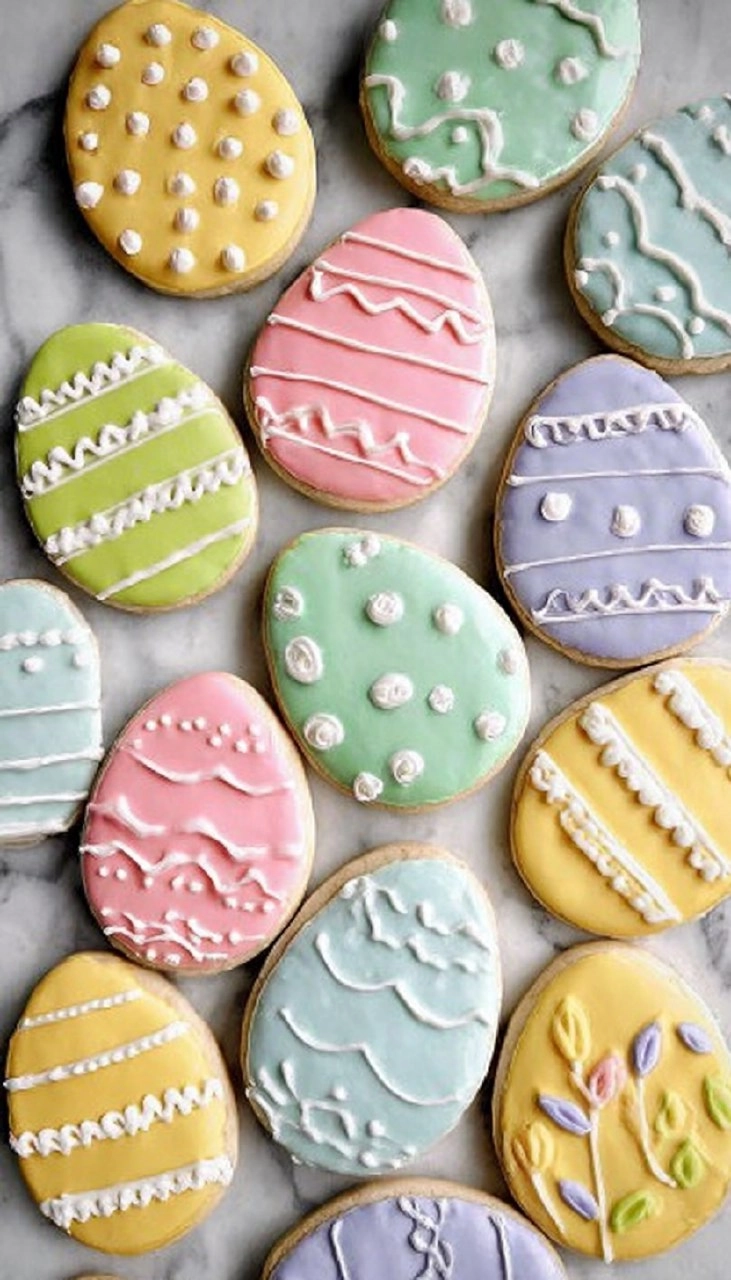 Easter Sugar Cookies with Royal Icing | Decorated Spring Cookie Recipe