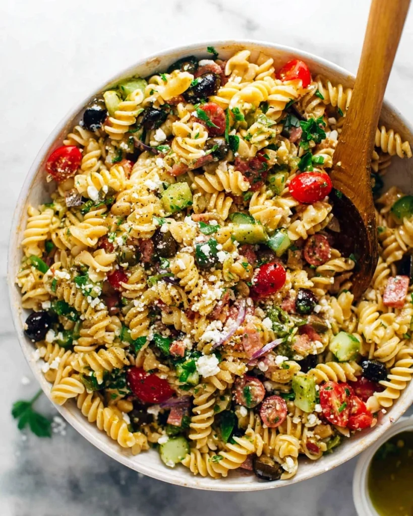 Easy-Summer-Pasta-Salad-4-Ingredients-Recipe