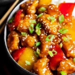 Easy Sweet and Sour Chicken (Healthy One Skillet Recipe) 106 Easy-Sweet-and-Sour-Chicken-Healthy-One-Skillet-Recipe-Recipe
