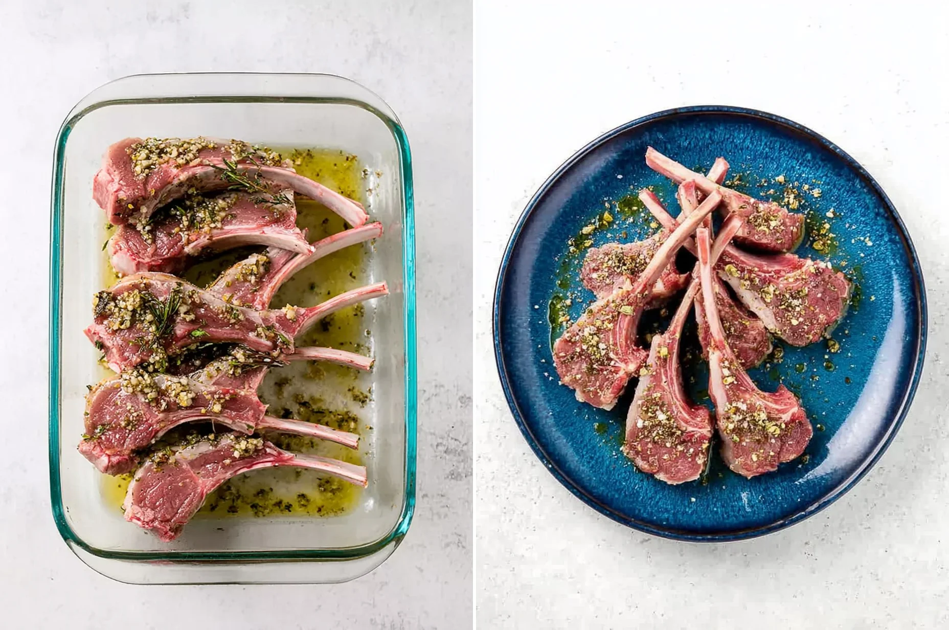 Garlic & Herb Crusted Lamb Chops (Easter Centerpiece)