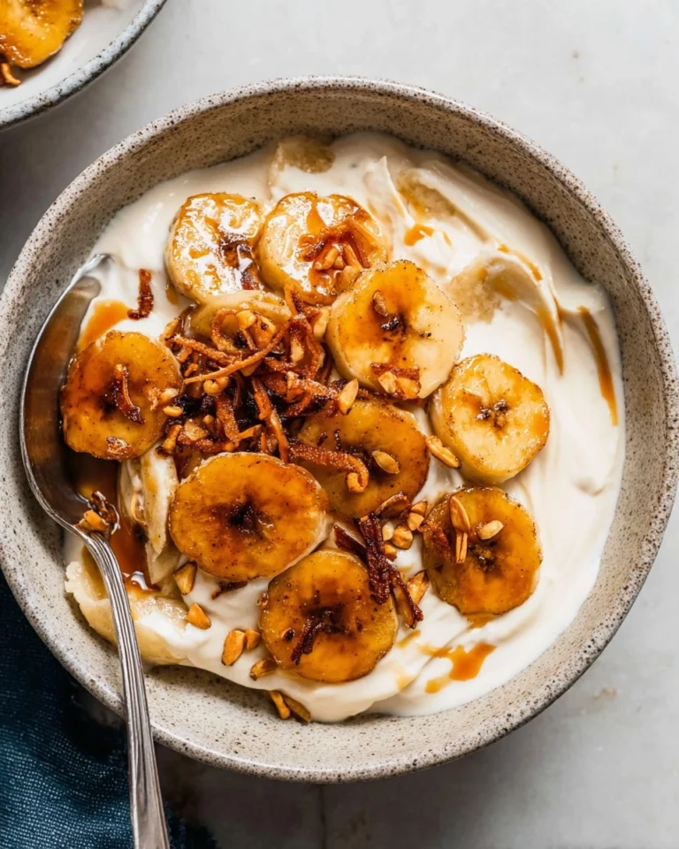 High-Protein-Caramelized-Banana-Yogurt-Bowl-Recipe